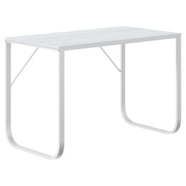 Computer Desk White 110x60x73 cm Engineered Wood