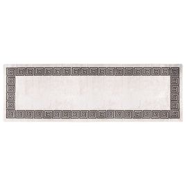 Rug Washable 80x300 cm Light Beige Anti Slip