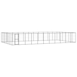 Outdoor Dog Kennel Steel 79.86 m2
