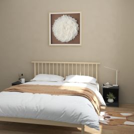 Bedside Cabinets 2 pcs Grey 35.5x33.5x41.5cm Solid Pinewood