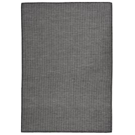 Outdoor Flatweave Rug 160x230cm Grey