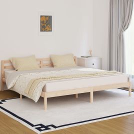 Day Bed Solid Wood Pine 200x200 cm Super King