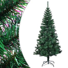 Briet Artificial Christmas Tree Iridescent Tips Green 240cm PVC