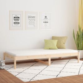 Day Bed 80x200 cm Solid Wood Pine