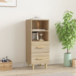 Sideboard Sonoma Oak 34.5x34x90 cm Engineered Wood