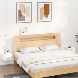 Wall Mounted Bedside Cabinets 2 pcs White 35x35x20cm - Fuye