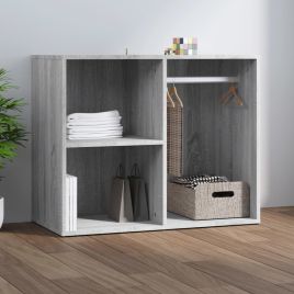 Dressing Cabinet Grey Sonoma 80x40x65 cm Engineered Wood
