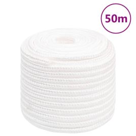 Boat Rope Full White 18mm 50 m Polypropylene