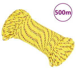 Boat Rope Yellow 4 mm 500 m Polypropylene