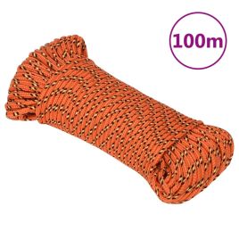 Boat Rope Orange 3 mm 100 m Polypropylene