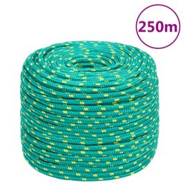 Boat Rope Green 6 mm 250 m Polypropylene