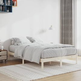 Bedframe 137x190cm Solid Wood Pine  Full