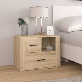 Bedside Table - ANNAPOLIS Nightstand Sonoma Oak 60cm