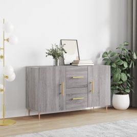 Sideboard Grey Sonoma 100x36x60 cm Engineered Wood