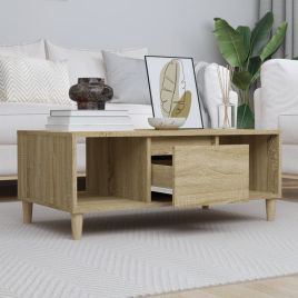 Coffee Table Sonoma Oak 90x50x36,5 cm Engineered Wood