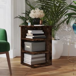Side Cabinet Smoked Oak 35x35x55cm Engineered Wood