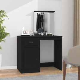 Dressing Table - TUCSON Dresser Black 90cm
