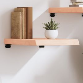 Wall Shelf 40x60x6 cm Untreated Solid Wood Oak