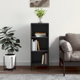 Sideboard Black 34.5x32.5x90 cm Engineered Wood