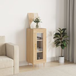 Sideboard Sonoma Oak 34.5x34x90 cm Engineered Wood