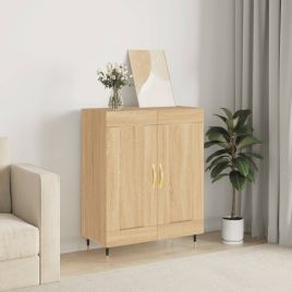 Sideboard Sonoma Oak 69.5x34x90 cm Engineered Wood