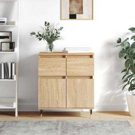 Sideboard Sonoma Oak 60x35x70 cm Engineered Wood