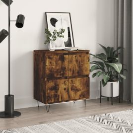 Sideboard Smoked Oak 60x35x70 cm Engineered Wood