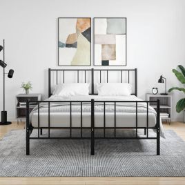 Bedside Table - ADRIAN Joe 2 Piece Nightstand Grey Sonoma 40cm