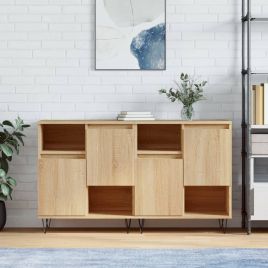 Sideboards 2 Pieces Sonoma Oak Engineered Wood