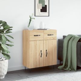 Sideboard Sonoma Oak 69.5x34x90 cm Engineered Wood