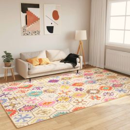 Rug Washable Multicolour 190x300cm Anti Slip