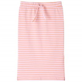 Kids' Straight Skirt with Stripes Pink 104
