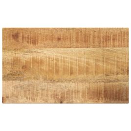 Table Top 50x20x2.5 cm Rectangular Solid Wood Rough Mango