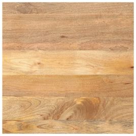 Table Top 80x80x2.5 cm Square Solid Wood Mango