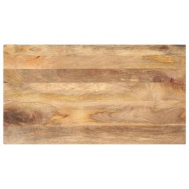 Table Top 110x60x3.8 cm Rectangular Solid Wood Mango