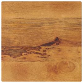 Table Top 60x60x2.5 cm Square Solid Wood Mango