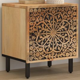 Bedside Table - SELKIRK Bea Nightstand Natural 40cm