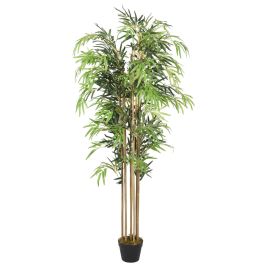 Artificial Bamboo Tree 1095 Leaves 150cm Green