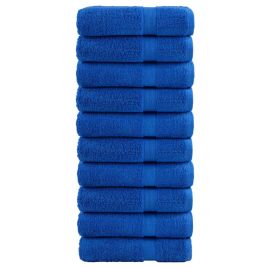 Premium Shower Towels SOLUND 10pcs Blue 70x140cm 600gsm