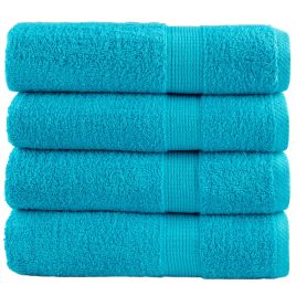 Premium Bath Towels SOLUND 4 pcs 100x150 cm 600 gsm - vid-137456