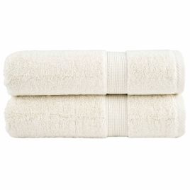 SOLMERE Premium Bath Towels 2 Pieces 100x150 cm 600 gsm