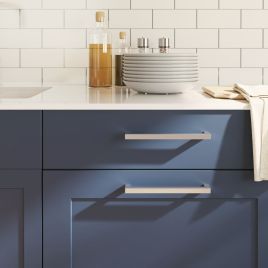 Cabinet Handles 10 Pcs Silver 192mm Stainless Steel