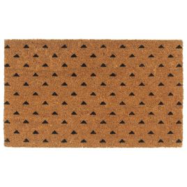 Door Mat Natural 45x75 cm Tufted Coir