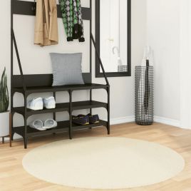Rug Short Pile Soft and Washable Cream 120cm