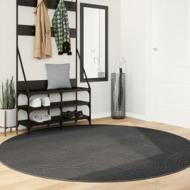 Rug IZA Short Pile Scandinavian Look Anthracite 200 cm