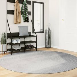 Rug IZA Short Pile Scandinavian Look Grey 200cm