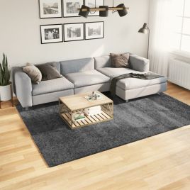 Rug OVIEDO Short Pile Anthracite 200x280cm