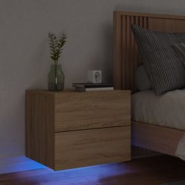 Bedside Table - Jemi Jay Nightstand Sonoma Oak 50cm