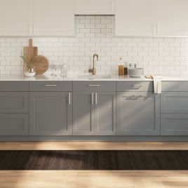 Rug Rectangular Dark Brown 60x300 cm Bamboo