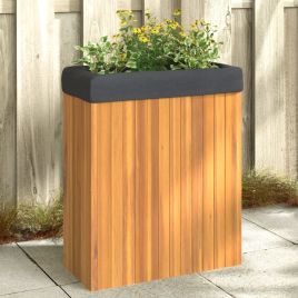 Garden Planter 59x27.5x70 cm Solid Wood Acacia